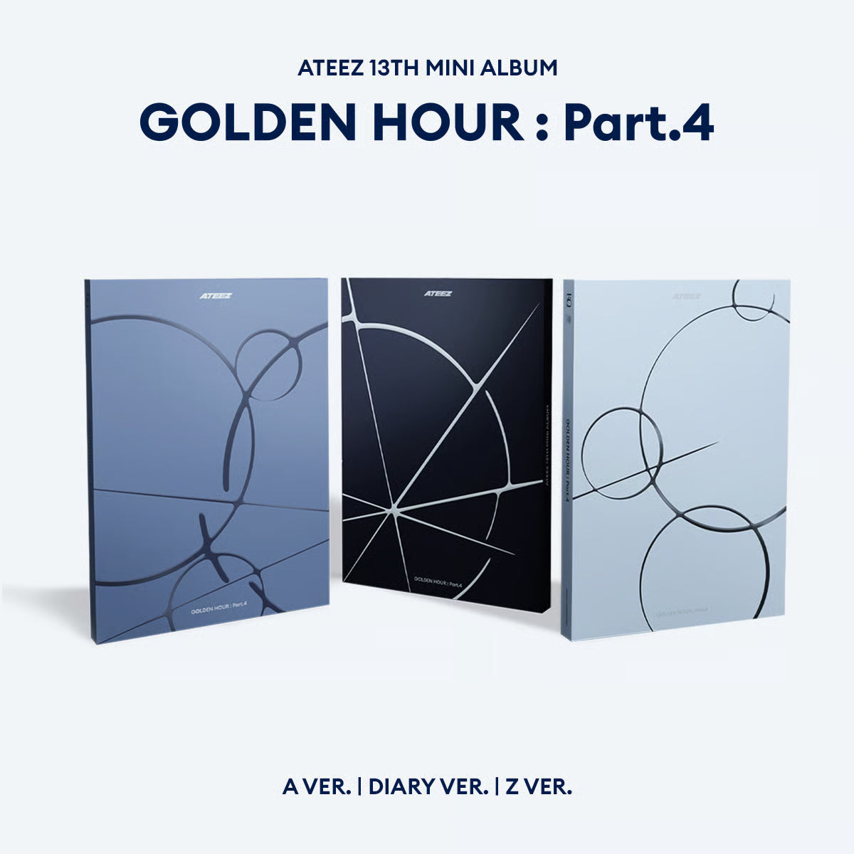 Ateez golden hour part 4 album kpop music idol korean merch store canada toronto montreal vancouver hongjoong seonghwa yunho yeosang san mingi wooyoung jongho adrenaline NASA