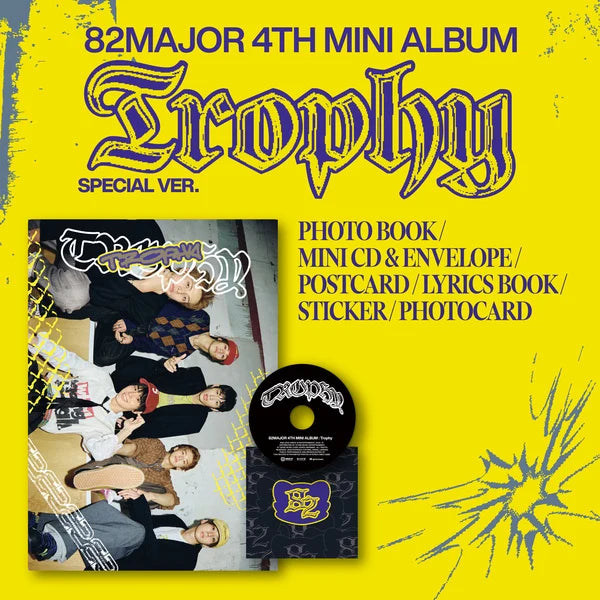 82MAJOR - 4TH MINI ALBUM : TROPHY (SPECIAL VER.)