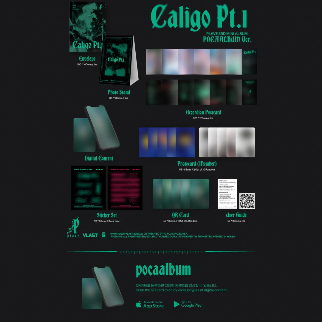 PLAVE - 3RD MINI ALBUM [CALIGO PT.1] (POCAALBUM)