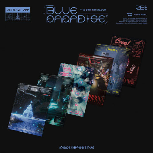 ZEROBASEONE - 5TH MINI ALBUM [BLUE PARADISE] ZEROSE VER.
