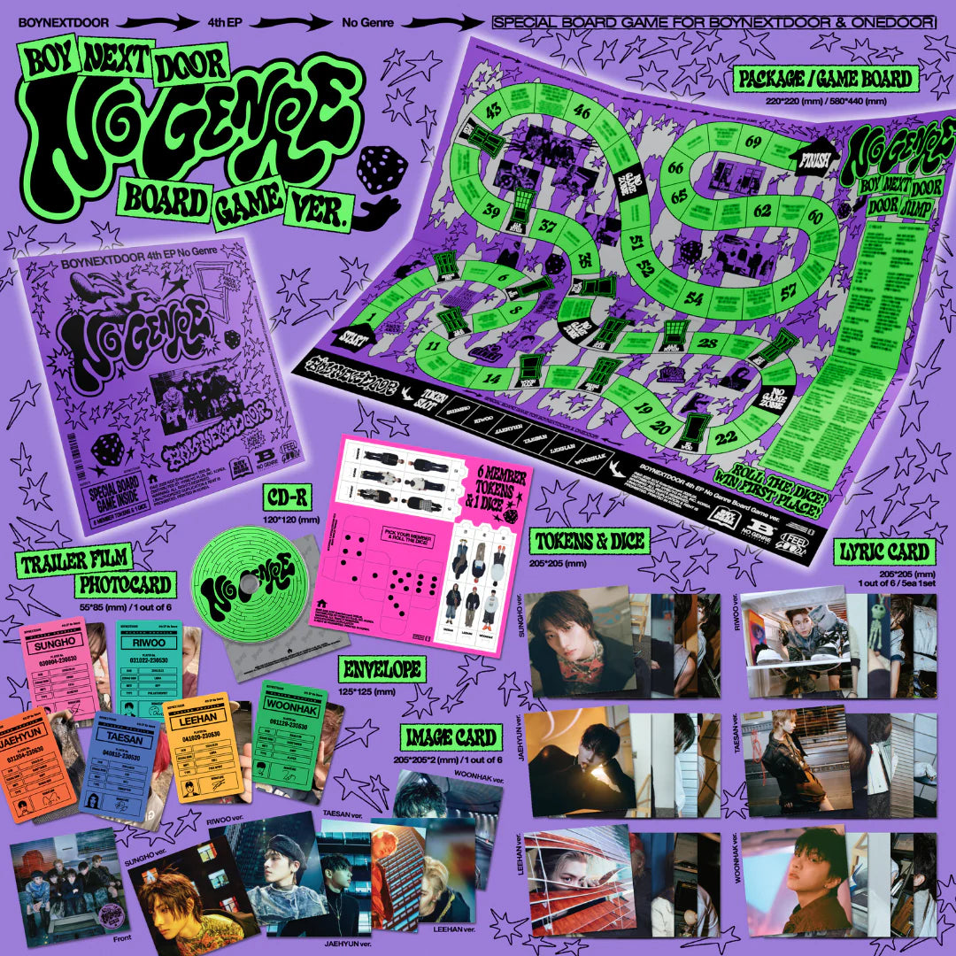 BOYNEXTDOOR - 4TH EP [NO GENRE] (BOARD GAME VER.)