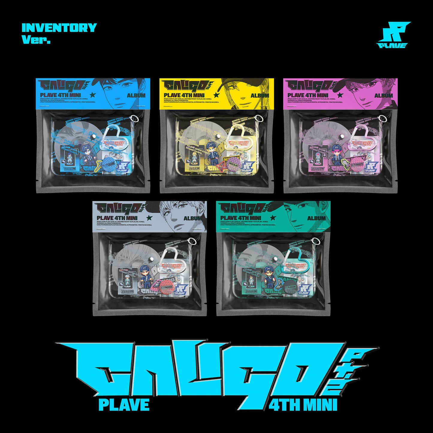 PLAVE - 4TH MINI ALBUM : CALIGO PT.2 (INVENTORY VER.)