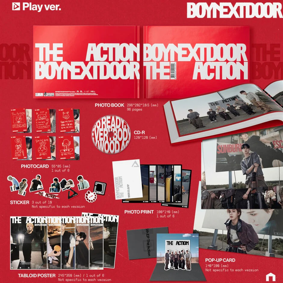 BOYNEXTDOOR - 5TH EP [THE ACTION]