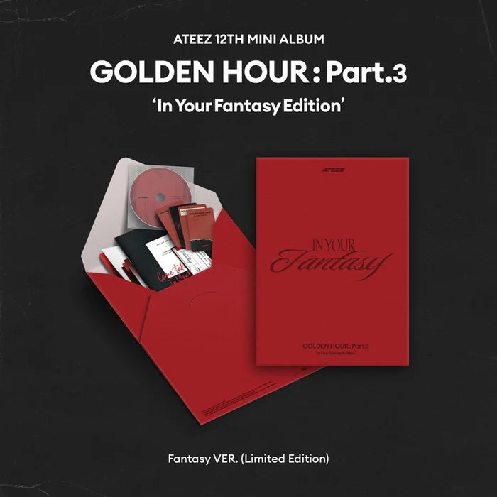 ATEEZ - GOLDEN HOUR : PART 3 DANS TA FANTAISIE (ÉDITION LIMITÉE)