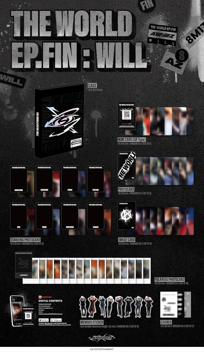 ATEEZ - THE WORLD EP.FIN : WILL (PLATEFORME)