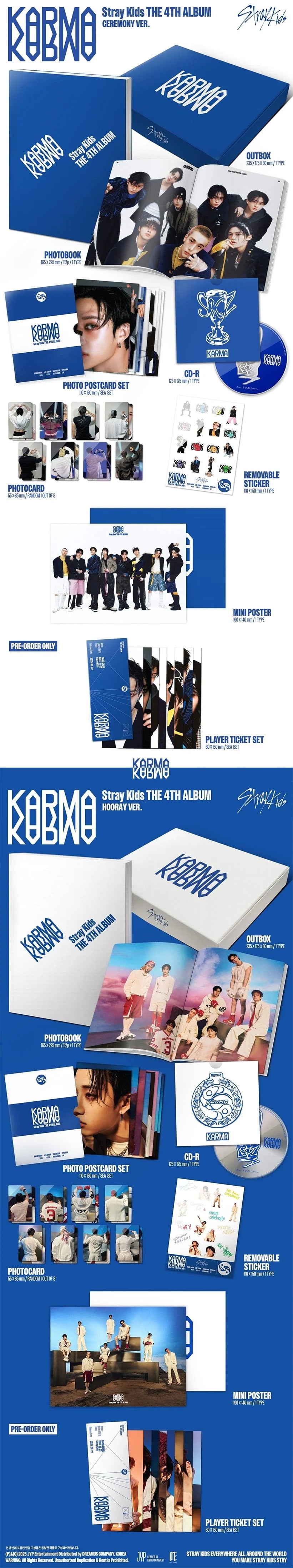 STRAY KIDS - 4TH ALBUM [KARMA]