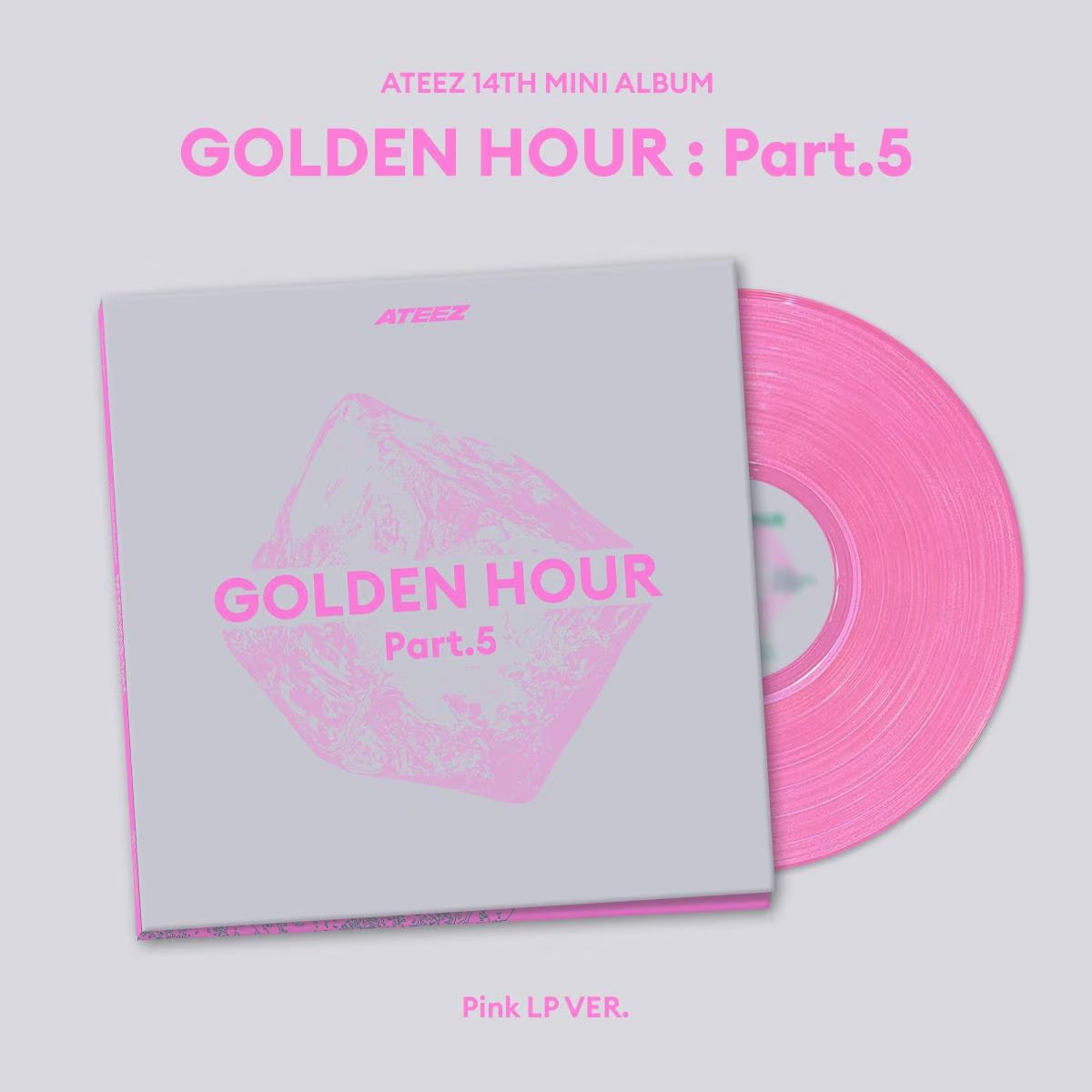 ATEEZ - GOLDEN HOUR : PART.5 (PINK LP VER.)