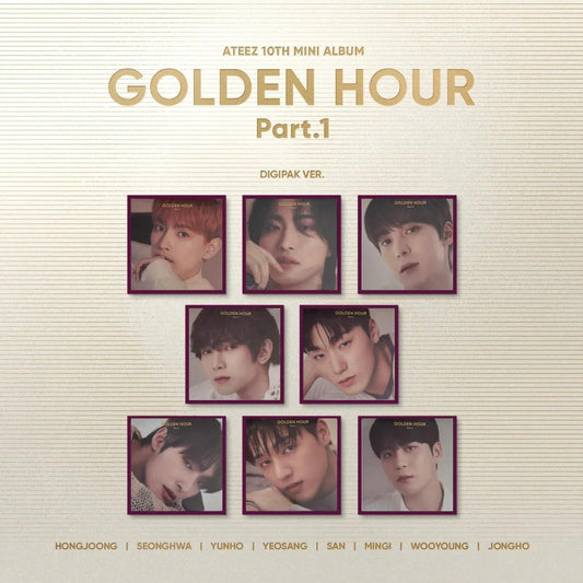 ATEEZ - GOLDEN HOUR : PART 1 (DIGIPACK)