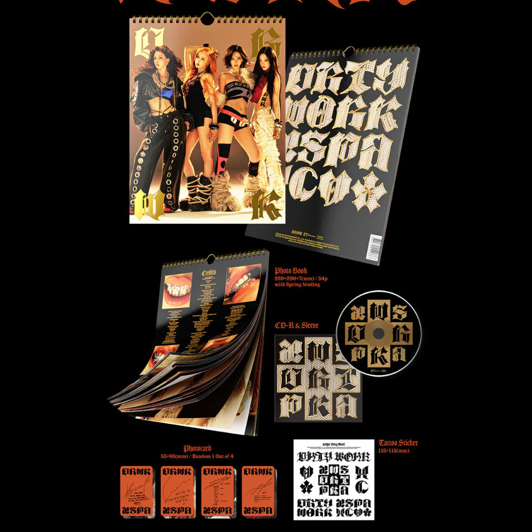 AESPA - SINGLE [DIRTY WORK] (DIRTY WORKER VER.)