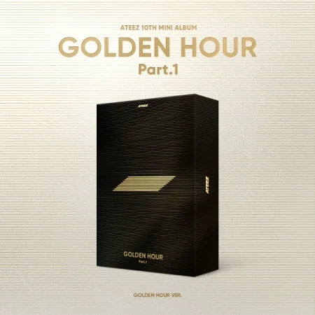 Ateez golden hour part 1 album kpop music idol korean merch store canada toronto montreal vancouver calgary edmonton ottawa winniper hongjoong seonghwa yunho yeosang san mingi wooyoung jongho CD photocard 

