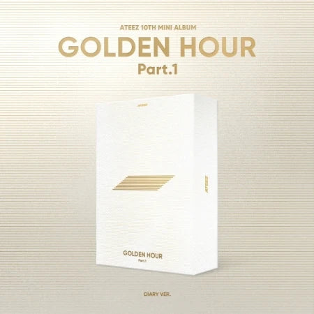 Ateez golden hour part 1 album kpop music idol korean merch store canada toronto montreal vancouver calgary edmonton ottawa winniper hongjoong seonghwa yunho yeosang san mingi wooyoung jongho CD photocard 