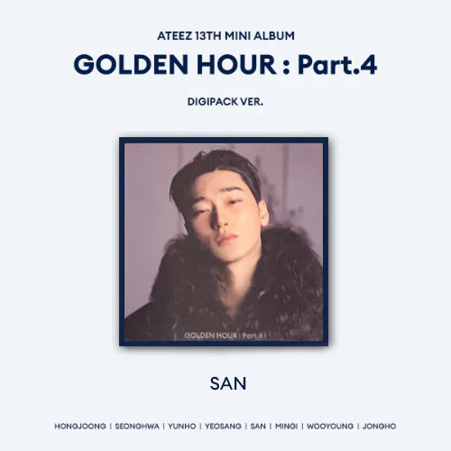 ATEEZ - GOLDEN HOUR : PART 4 (DIGIPACK)