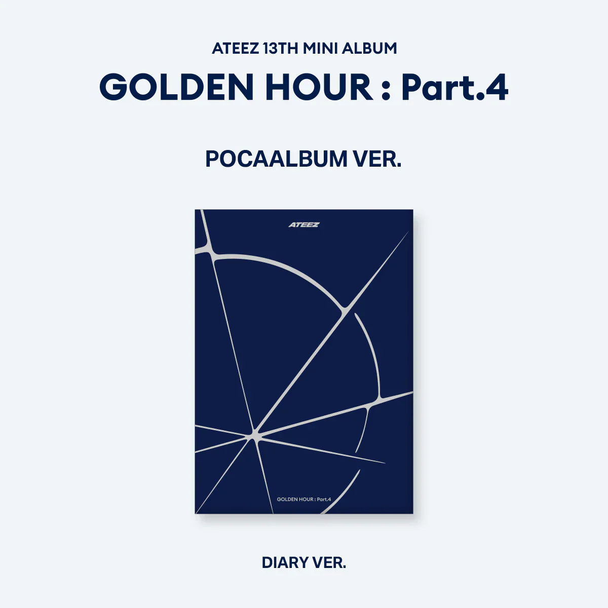 ATEEZ - GOLDEN HOUR : PART 4 (POCAALBUM)