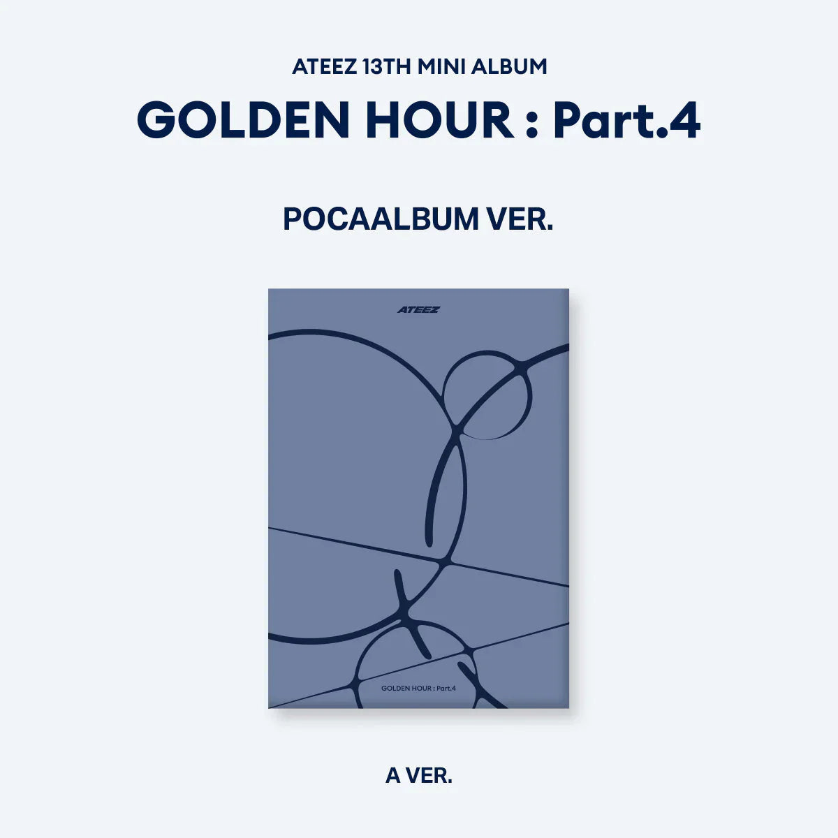 ATEEZ - GOLDEN HOUR : PART 4 (POCAALBUM)