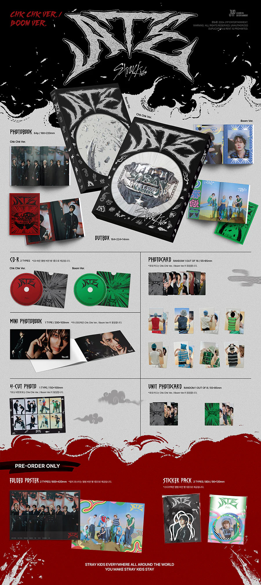 Stray kids Bang Chan Lee know Changbin Hyunjin Han Felix Seungmin I.N album kpop music idol korean merch store canada toronto montreal vancouver calgary edmonton ottawa winnipeg CD photocard 